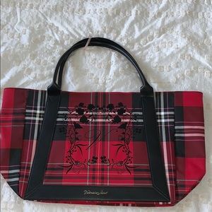 NWT Flannel VS tote bag